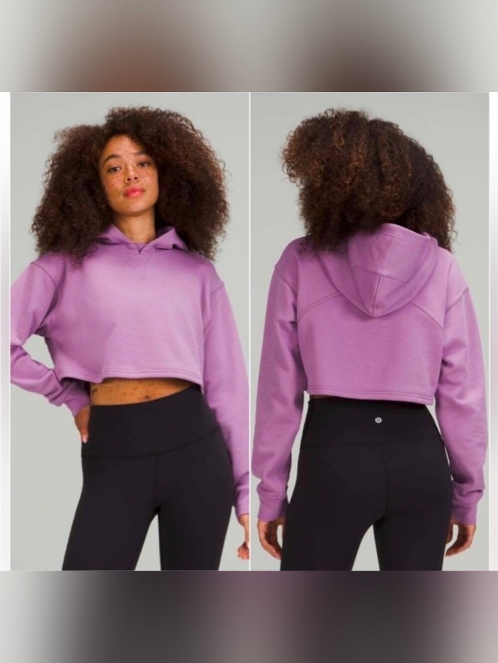 Lululemon athletica All Yours Cropped Hoodie